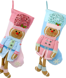 3703 BOOT CANDY XMAS S/2